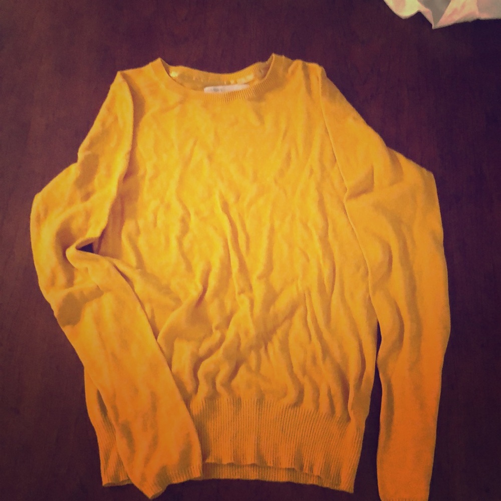 Mustard sweater